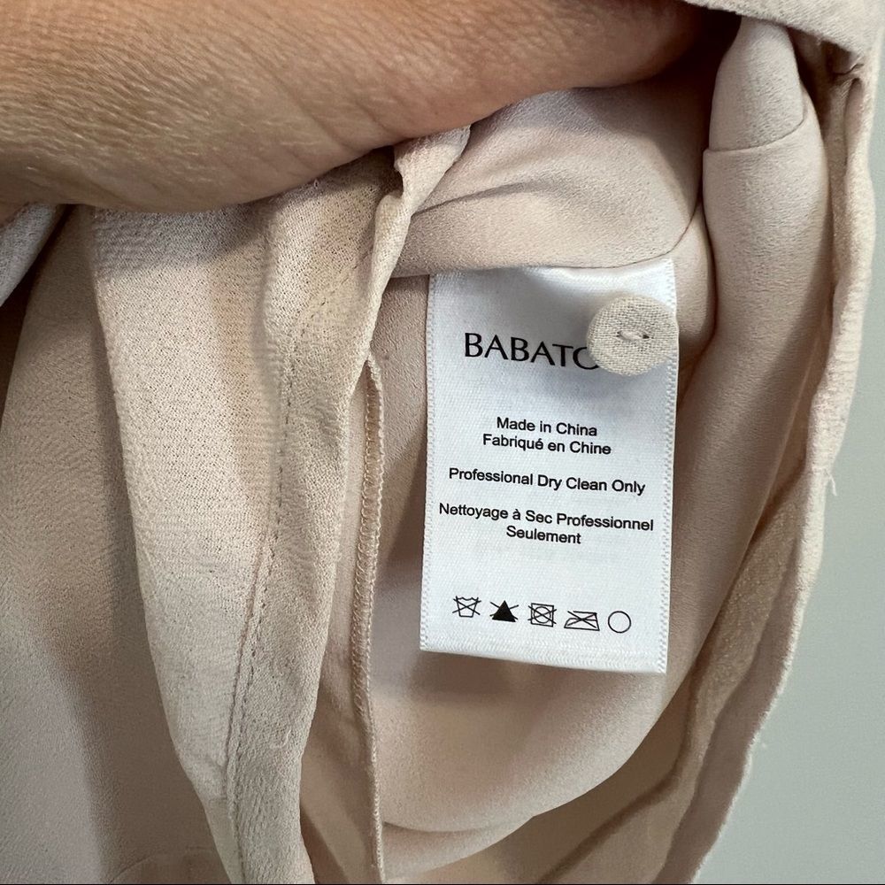 Aritzia Babaton Keagan Romper  Cream - Picture 13 of 15
